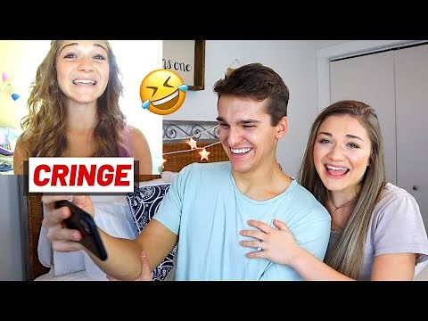 REACTING TO MY MOST EMBARRASSING VIDEO EVER!!