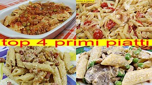 TOP 4 PRIMI PIATTI RICETTE SEMPLICI E VELOCI😋 RICETTE COMPLETE QUI➡️ https://cucinainfamiglia.it/top-4-primi-piatti/ | Cucina in famiglia