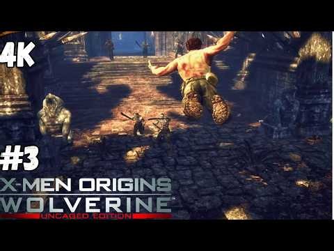 X-MEN ORIGINS: WOLVERINE Gameplay Walkthrough Part 3 in stunning 4K 60 FPS
