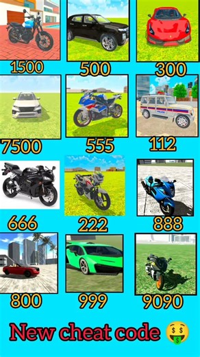 Real code 💥 Indian bike driving 3d all new cheat code update + plugin cheat code