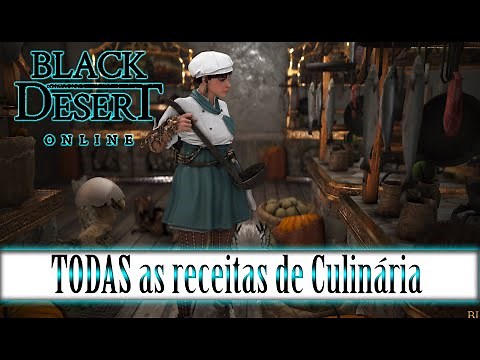 Black Desert - TODAS as Receitas de Culinária e seus Lucros