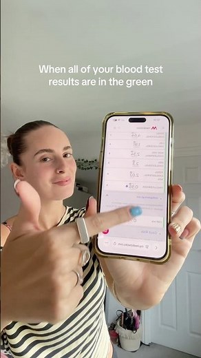 All green blood results = biggest flex 💚 #bloodwork #bloodtest #bloodtests #bloodtestresults
