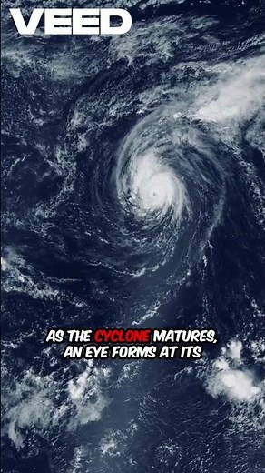 how cyclone is formed explained in 60 second #science
