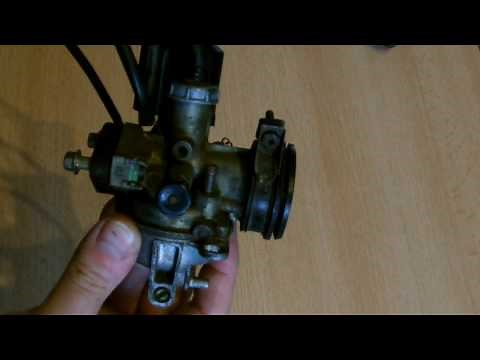 2 Takt Roller Vergaser Außen Aufbau , Beschreibung , Erklärung Tutorial Neu Keihin Vergaser