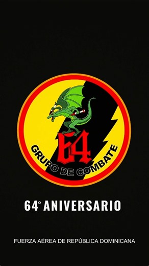 El Grupo de Combate de la FARD hoy cumple su sexagésimo cuarto aniversario🎉