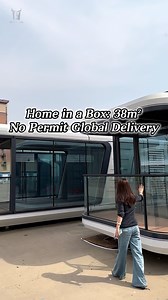 The aluminum used in the 38-square-meter mobile capsule house-hotel canlast up to 50 years#prefabhouse #spacecapsulehouse #capsulehouse #passivehouse #capsulehome | GN—xiaomi