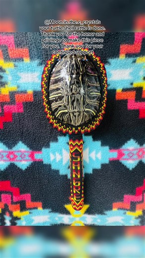 Indigenous Beadwork: Turtle Shell Rattle Creation