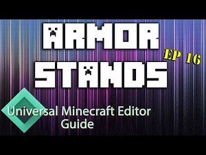 Minecraft: Modding With Universal Minecraft Editor | Ep 16 Armorstands |