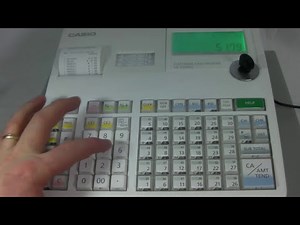 How To Use The Casio SE-S2000 or SE-S300 Cash Registers