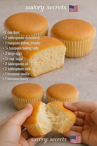 Mini Chinese Sponge Cake Muffins Ingredients • 1 cup (125g) all-purpose flour • 2 tablespoons (15g) cornstarch • 1 teaspoon baking powder • ¼ teaspoon baking soda • 3 large eggs, room temperature • ½ cup (100g) granulated sugar • 2 tablespoons (30ml) vegetable oil (or melted butter) • 2 tablespoons (30ml) milk • 1 teaspoon vanilla extract • 1 teaspoon honey (optional, for a warm aroma) Instructions Preheat oven to 350°F (175°C). Line a muffin tin with cupcake liners. In a bowl, sift together flo