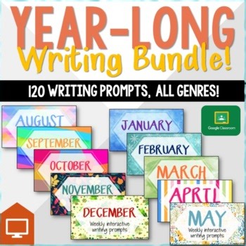 50% OFF! Writing Prompts for 3rd, 4th, 5th grade | Writing Choice Board Activity