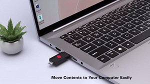 Aiibe 128GB USB C Flash Drive Dual Type C + USB A 128GB Jump Drive Push-Pull Thumb Drive for iPhone 15/16 Smartphone Tablet Computer