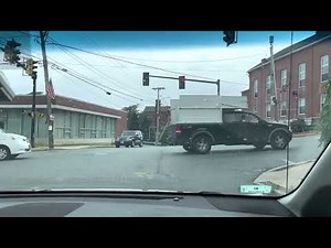 Driving through Downtown Methuen, Massachusetts