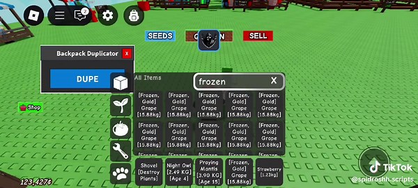 GROW A GARDEN SCRIPT!!! https://pastebin.com/raw/Vmpgrpu7 #roblox #growagarden #growagarden🥒🌶🍅 #script #fyp #tiktok #robloxfyp