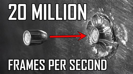 Filming Bullets at 20,000,000 FPS! - Ballistic High-Speed