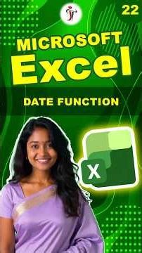 DATE in Excel / Turn Numbers into Dates #excel #exceltips #exceltutorial #excelformula