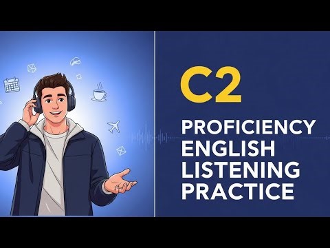 C2 Proficiency Advanced English Listening Practice | Native-Level English