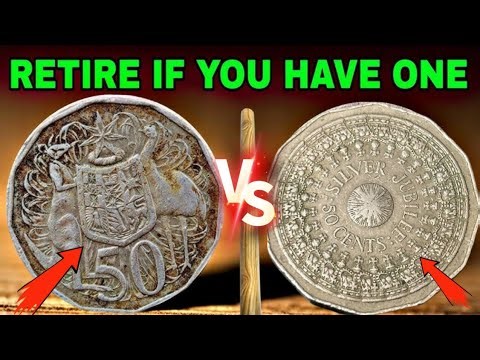 Most Rarest Australian 50 Cent Commemorative Coins Could Make You a Millionaire Valuable Old Coins