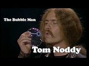 Tom Noddy aka The Bubble Man performs his signature act