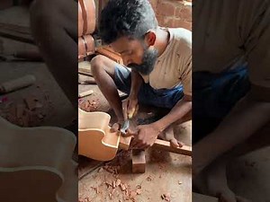 Musical Guitar Manufacturing Factory Process | Amazing Art of Crafting Acoustic Guitar
