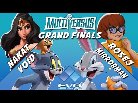 MultiVersus @ EVO 2022 GRAND FINALS - NAKAT & VoiD vs RoseJ & Mirrorman - Reaction