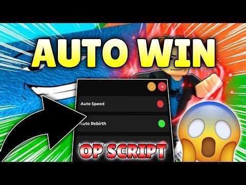 *NEW* +1 Aura Speed Tsunami Escape Script ( AUTO WIN, AUTO SPEED, AUTO REBIRTH ) NO KEY!