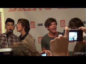 One Direction Sweden 2/10 2011 Interview & Singing