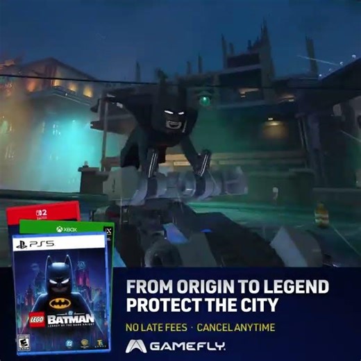 Try LEGO® Batman™ First: Rent It, Then Decide #gaming #games #PS5 #Xbox #Batman #Lego