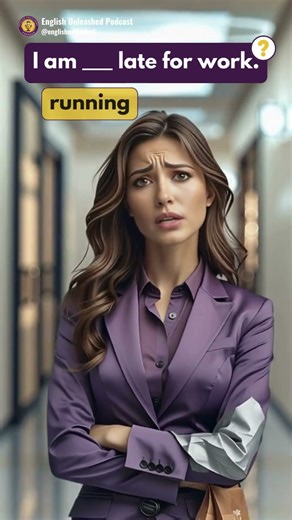 English Grammar Quiz | I Am Running Late vs Getting Late | Learn English #english #Grammar #quiz