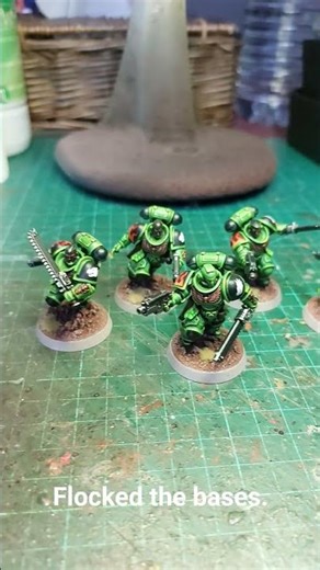 WIP Salamander Space Marine Assault Intercessors pt11