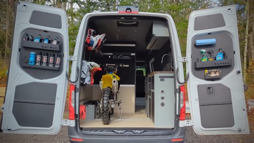 The Carrve GFR-170 Is a Premium, Gear-Focused Camper Van Fit for Rugged Adventures