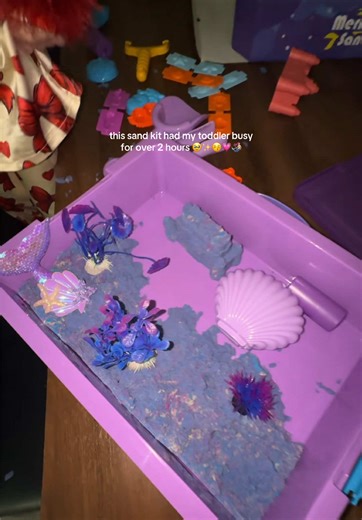Interactive Sand Kit Keeps Toddlers Engaged
