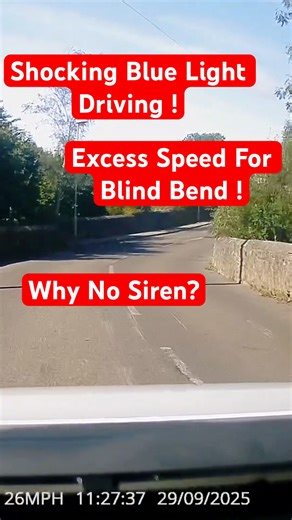 Shocking Blue Light Driving, No Sirens 😮 #automobile #bluelights #ambulance #ambulancedriver