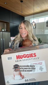 "Tous mes enfants ont eu les couches Huggies, et maintenant il y a une ligne pour peaux sensibles pour favoriser la santé de la peau" @alex_rodier | Huggies Canada Français