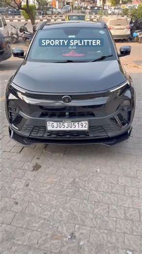 INSTALL SPORTY SPLITTER IN TATA NEXON #explore #viral #trending #subscribe #youtubeshorts #youtube