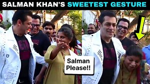 403K views · 10K reactions | Salman Khan shows his sweetest gesture towards his female fan. GRABS Her for a selfie when media cameraman asks her to leave the frame. Watch the video. | Bollywood Now | Facebook