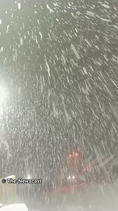 Heavy snowfall 😲 Mention your friends 🫶 The Newscast | The Newscast