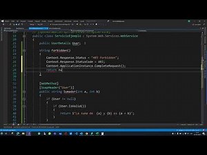Agregar seguridad a un Webservice mediante SoapHeader , ejemplo completo!