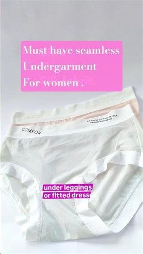 Must Have Seamless UNDERWEAR for bodycon| Light & Invisible🤍 #womensessentials #underwear #musthaves