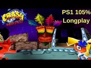 Crash Bandicoot 3: Warped PS1 105% Longplay