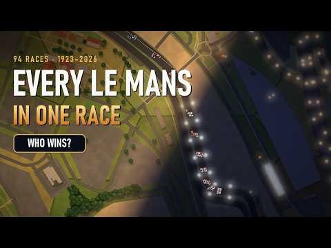 Every Le Mans in One Race: The Fastest Lap of All 94 Races (1923–2026)