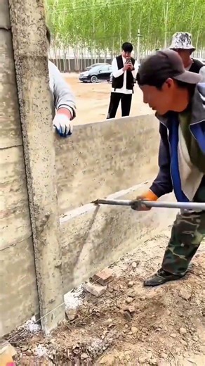 Installing precast concrete wall panels for a sturdy fence structure