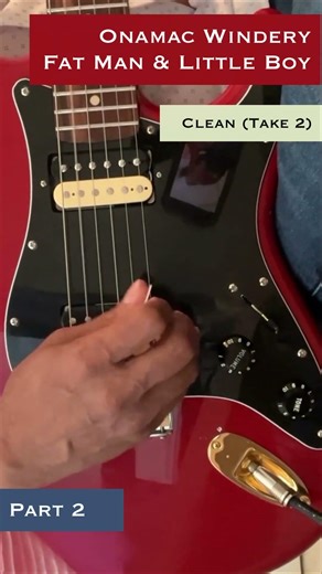 Onamac Fat Man Little Boy pickup clean tone clarity and note separation demo