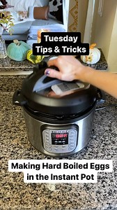 Making Hard Boiled Eggs in the Instant Pot is a fan favorite! These eggs come out easy to peel every time. | Instant Pot