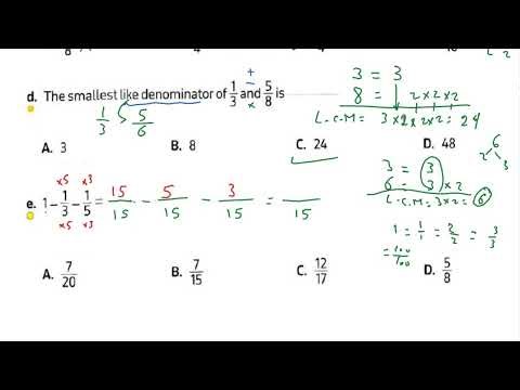 Primary 5 revision on unit 7