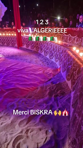 Spectacle final à Biskra : Vive l'Algérie !
