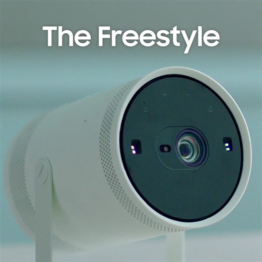 2.8K views · 64 reactions | Leave a huge impression at every presentation with The Freestyle. Share every big idea with a projection of up to 100 inches. | Samsung | Facebook