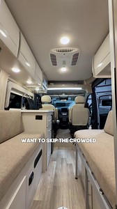 Holiday travel doesn’t have to mean crowded airports and long lines. The Thor Motor Coach Rize 18G offers a comfortable, quiet way to enjoy the season — at your own pace! Beautiful scenery, warm interiors, and the freedom to go wherever the holidays take you. ❄️✨ Where would your first stop be? #holidaytravel #thormotorcoach #vanlife #roadtrip | La Mesa RecVan