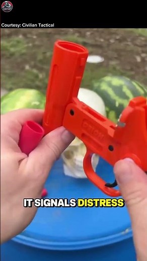 🔥 Flare Gun – Signalling Tool That Saves Lives💥🤯 | Short Video