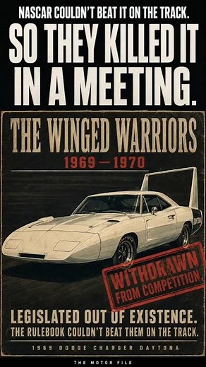 NASCAR Couldn't Beat This Car. So They Changed the Rules. | Dodge Charger Daytona